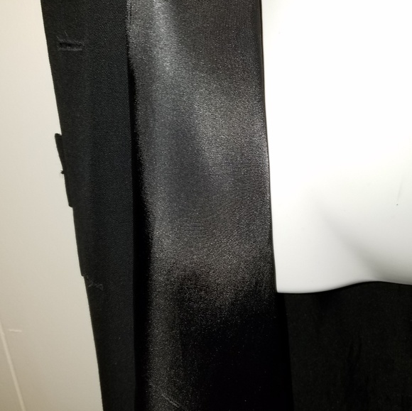 SOLD - Perfect black wool trenchcoat - Picture 6 of 7